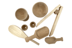 Wooden Sensory Bin Tool Set – 8-Piece Kit