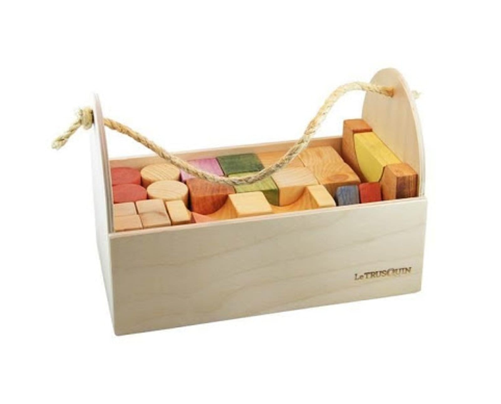 Wooden Building Blocks Set – 29 Pieces