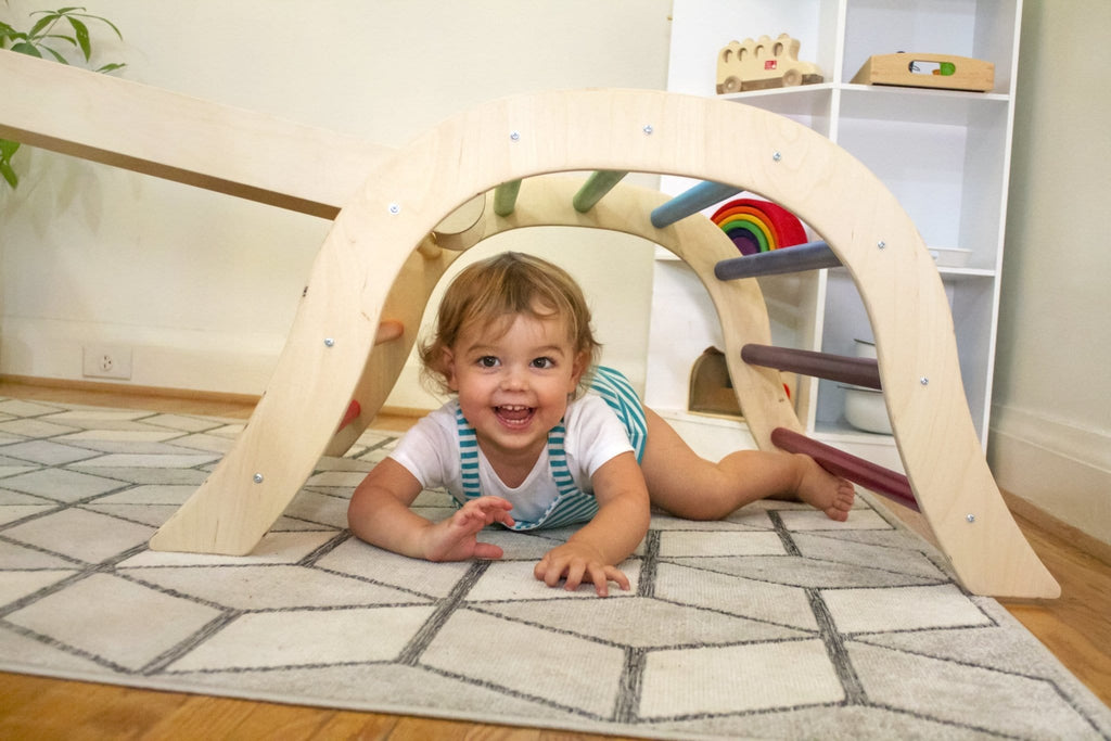 Wooden Arch Climber for Kids