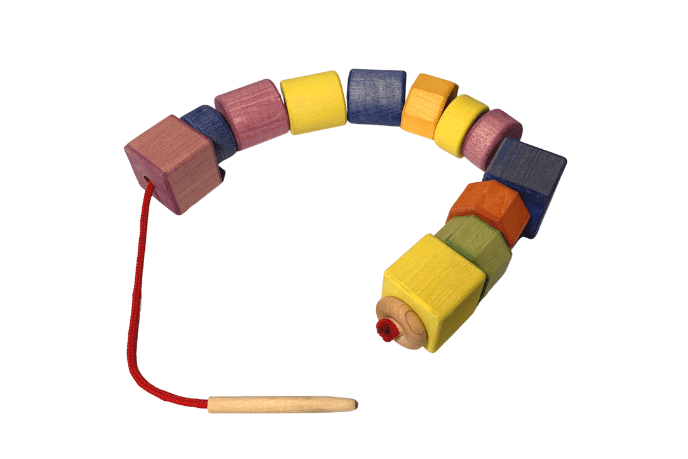 Wooden Bead Stringing Set for Toddlers