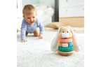 Wooden Bunny Ring Stacker Toy