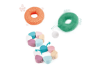 Wooden Bunny Ring Stacker Toy
