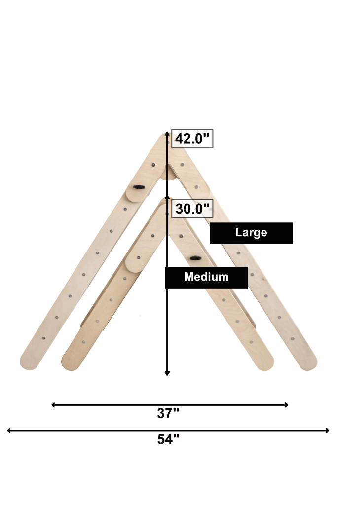 Climbing Triangle Bundle with Ramp and Balance Board