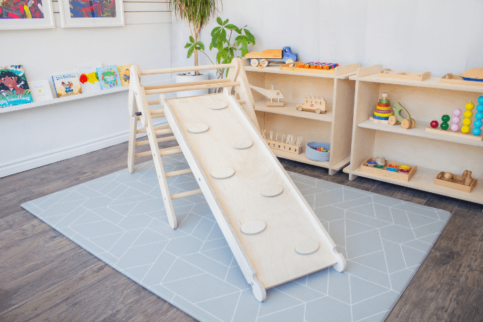 Climbing Triangle Bundle with Ramp and Balance Board