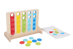 Wooden Color Matching Disc Game