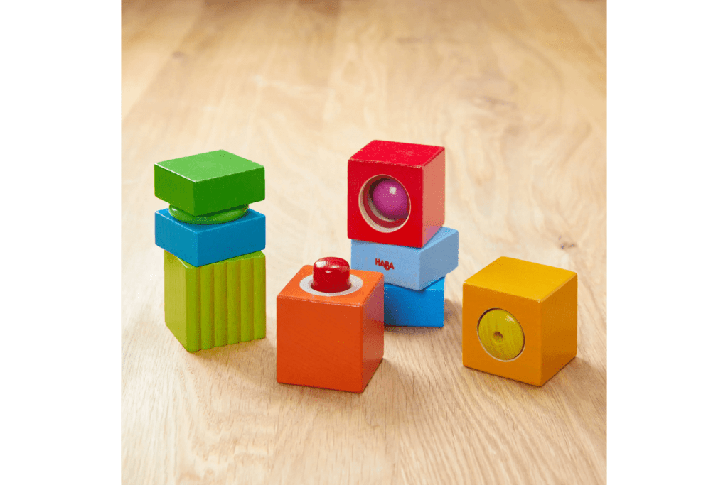 Wooden Sound Discovery Blocks Set of 6