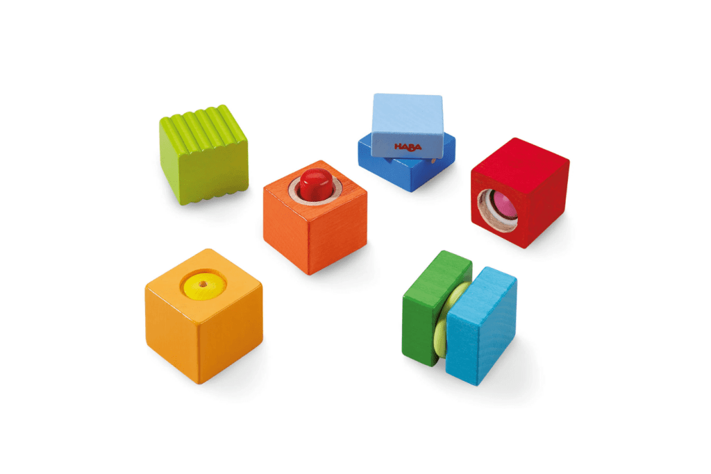 Wooden Sound Discovery Blocks Set of 6