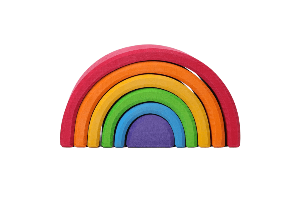 Rainbow Arch Stacking Set - 6 pcs