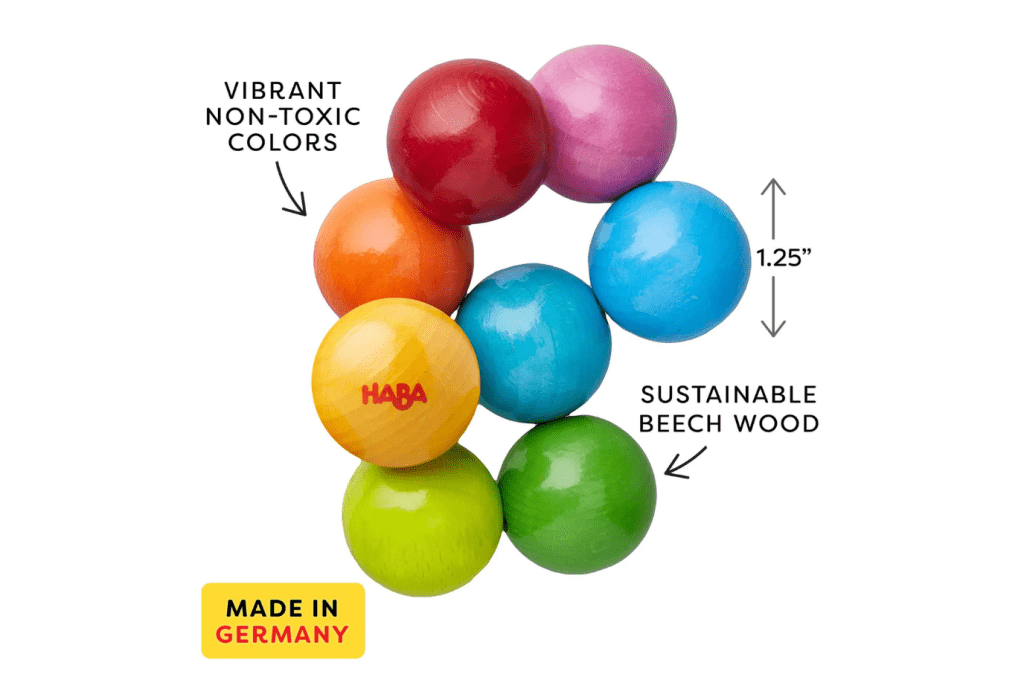 Magica Wooden Clutching Toy