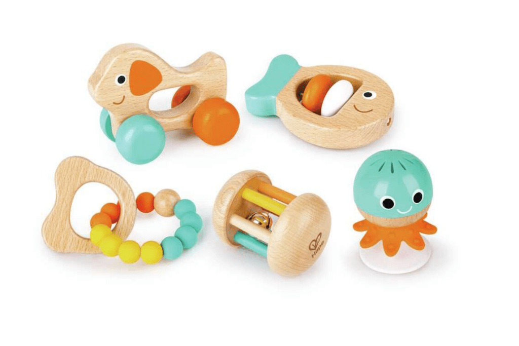 Infant Sensory & Rattle Toy Set