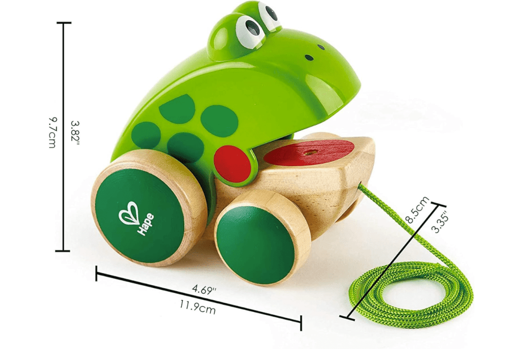Pull-Along Frog Toy