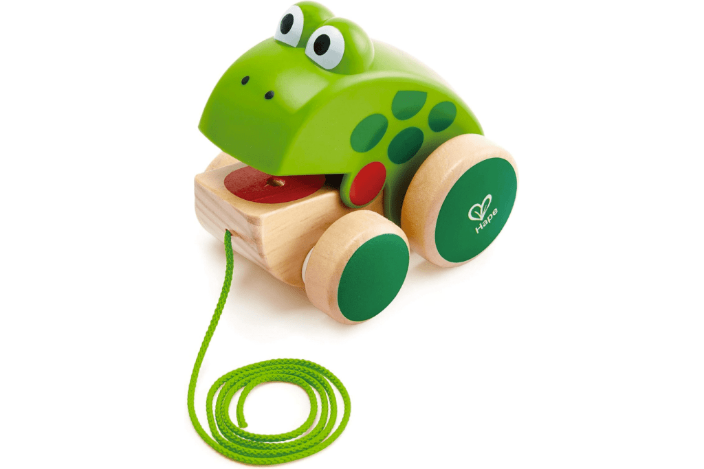 Pull-Along Frog Toy