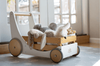 Wooden Cargo Walker for Toddlers