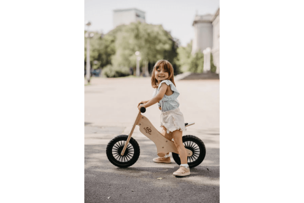 Classic Wooden Balance Bike