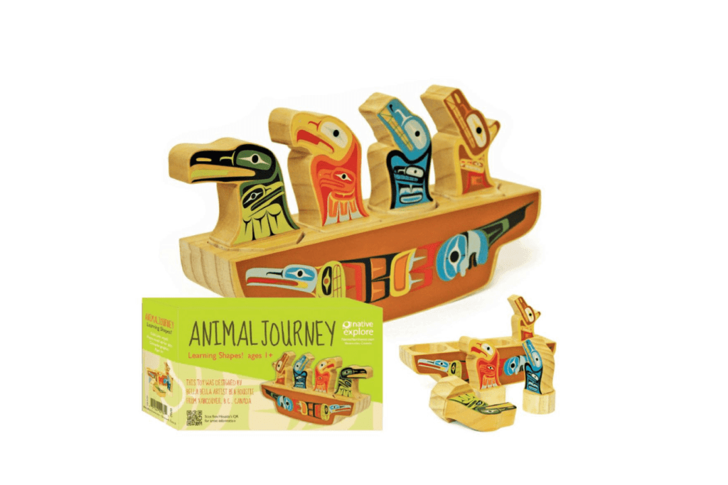 Wooden Shape Sorter Toy