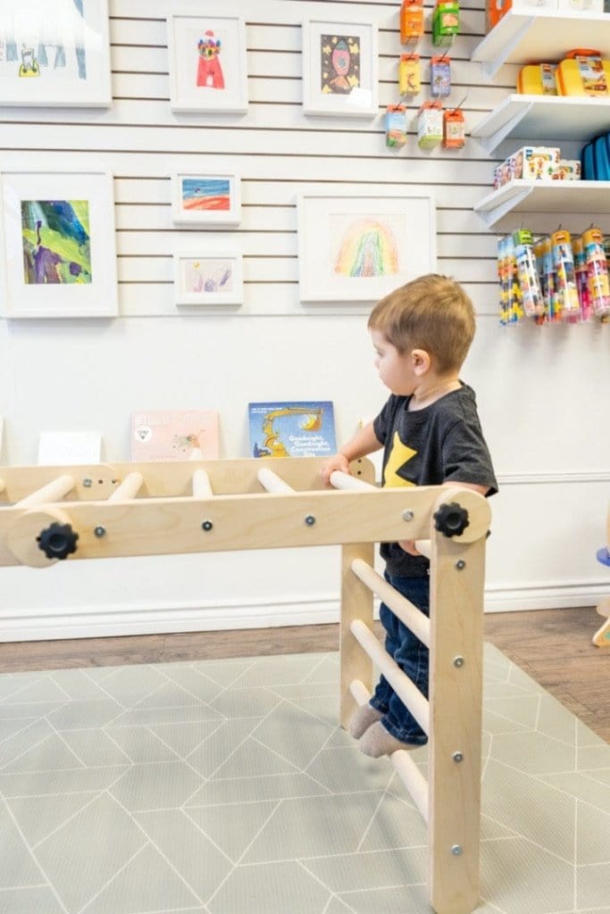 Multifold Wooden Climber for Kids