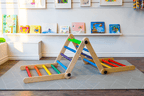 Multifold Wooden Climber for Kids