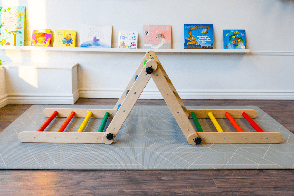 Multifold Wooden Climber for Kids