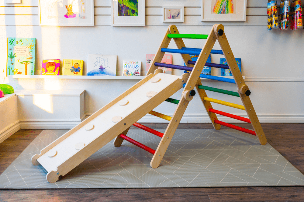 Multifold Wooden Climber for Kids