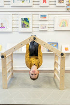 Multifold Wooden Climber for Kids