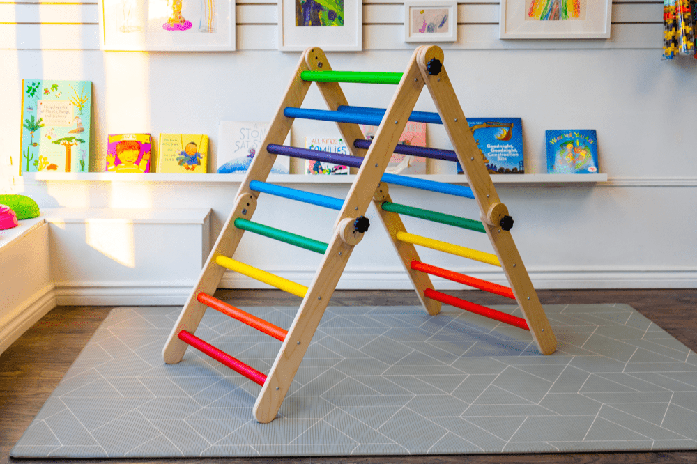 Multifold Wooden Climber for Kids