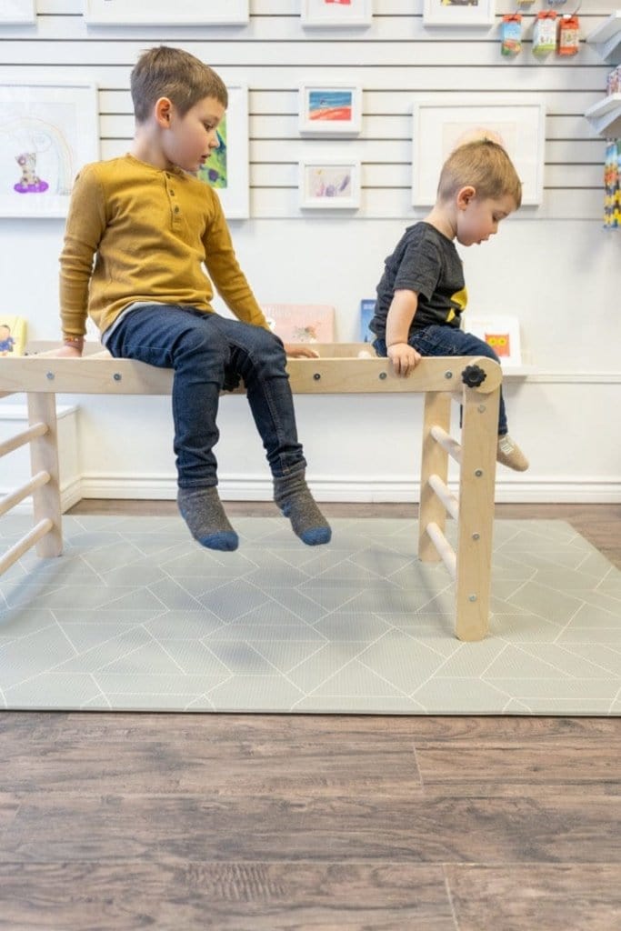 Multifold Wooden Climber for Kids