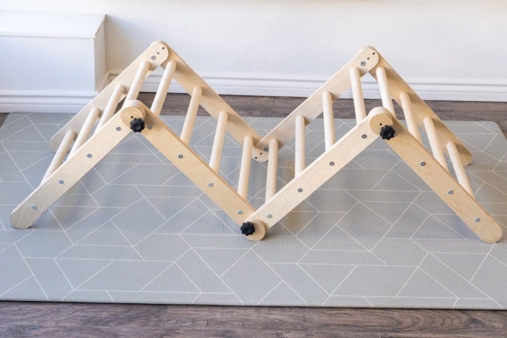 Multifold Wooden Climber for Kids
