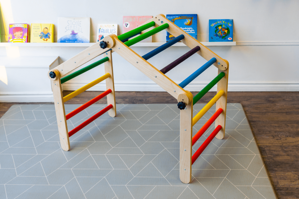 Multifold Wooden Climber for Kids