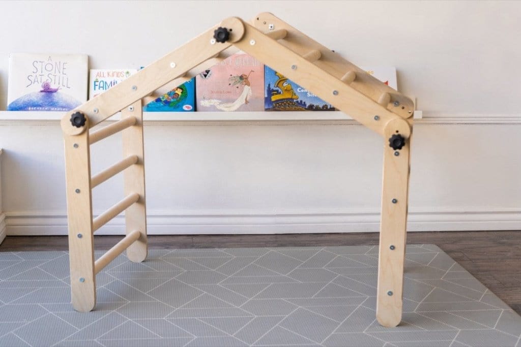 Multifold Wooden Climber for Kids