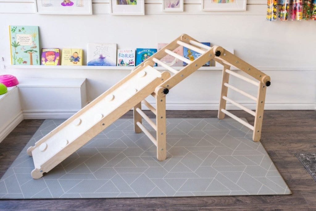 Multifold Wooden Climber for Kids