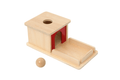 Object Permanence Box with Tray