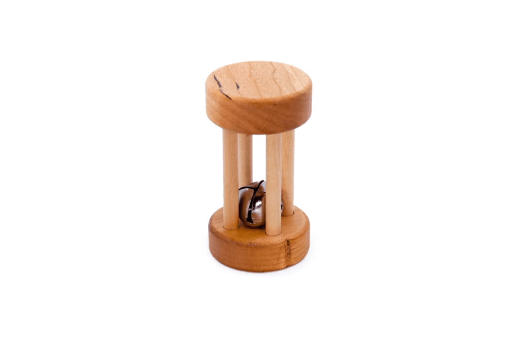 Wooden Ball Rattle
