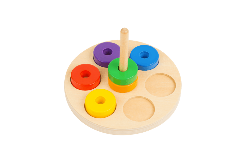 Wooden Ring Stacking Toy