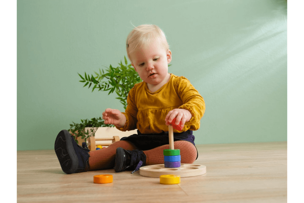 Wooden Ring Stacking Toy