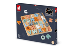 Double-Sided Wooden Alphabet Puzzle Board