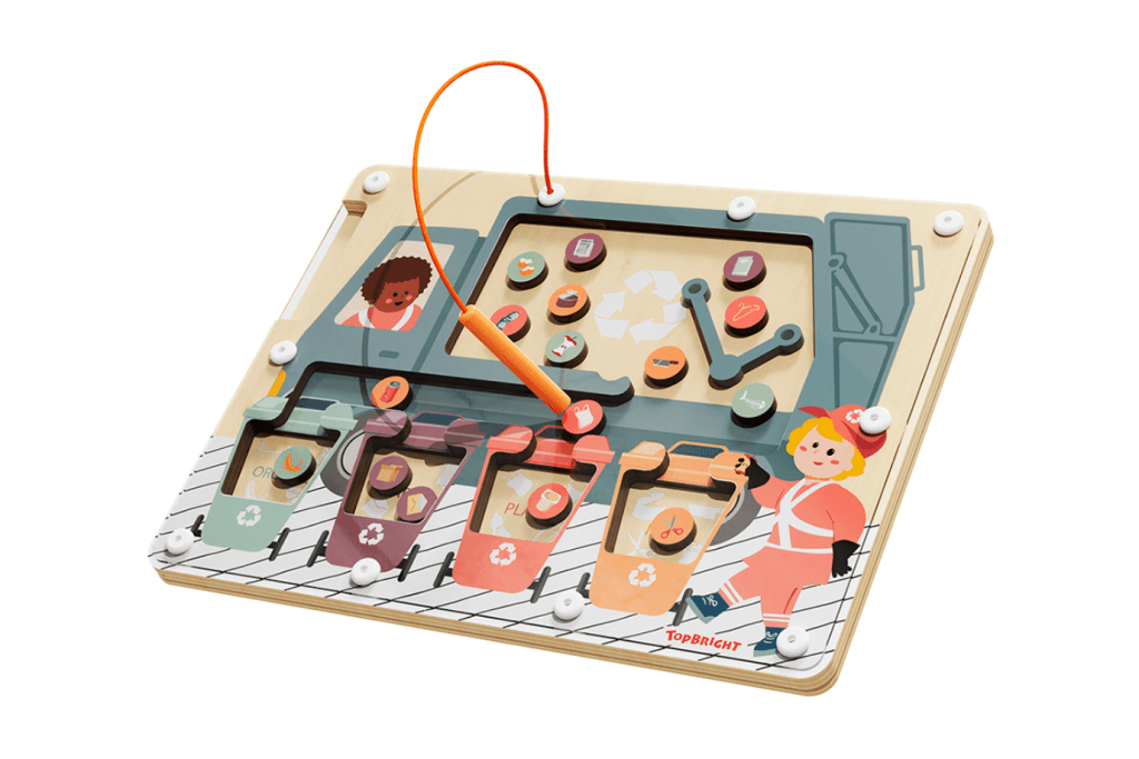 Magnetic Waste Sorting Toy