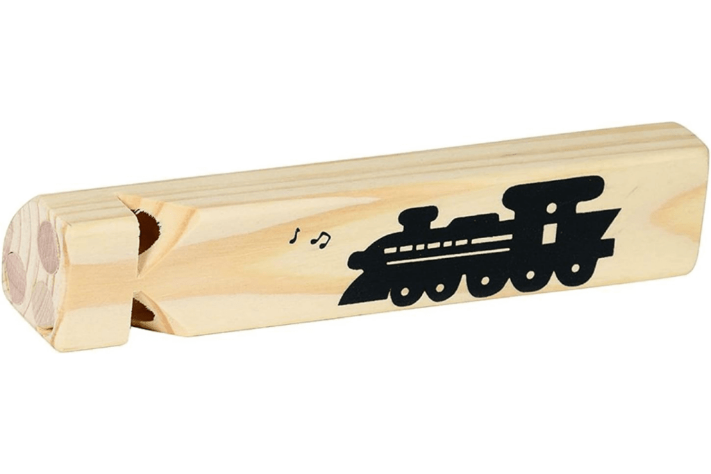 Wooden Train Whistle