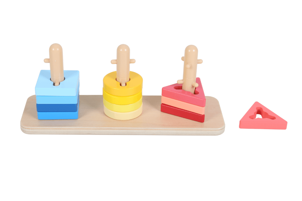 Wooden Twist & Pivot Shape Sorting Puzzle