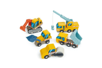 Wooden Construction Vehicle Set