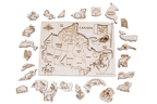 Map of Canada Wooden Puzzle