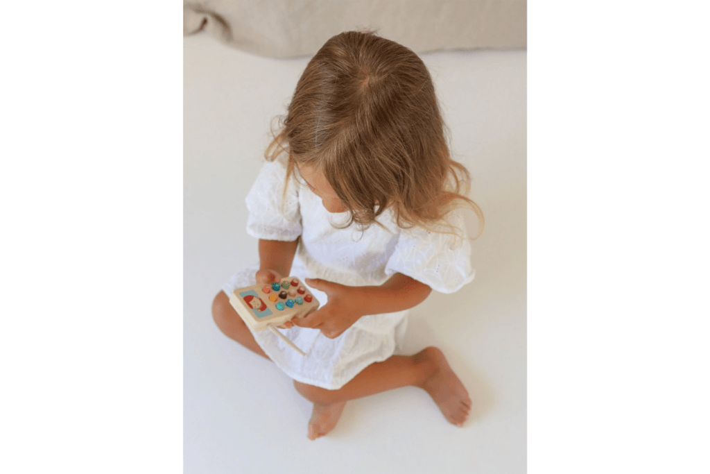 Wooden Toy Phone for Kids