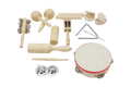 Wooden Musical Instruments Set for Kids, 11 Pieces