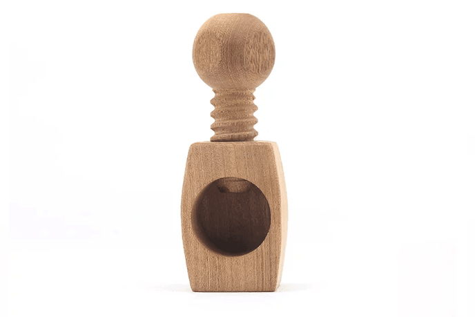 Wooden Screw Toy with Nuts