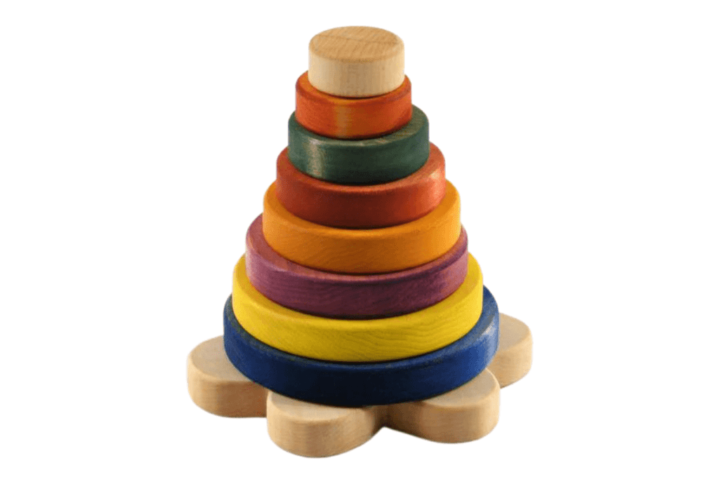 Wooden Ring Stacking Toy