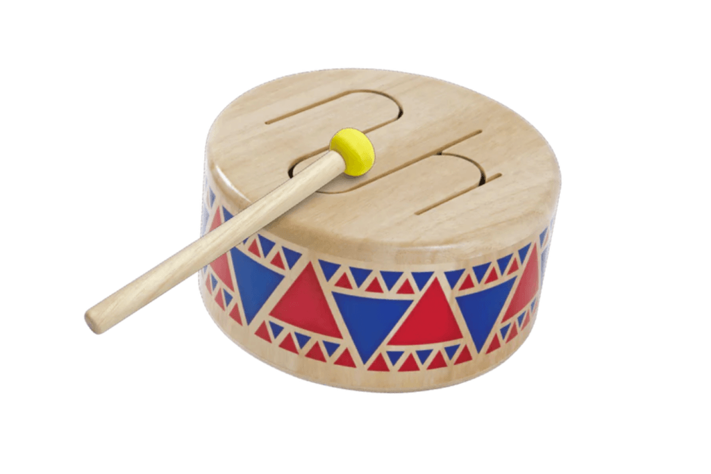 Wooden Tongue Drum for Toddlers