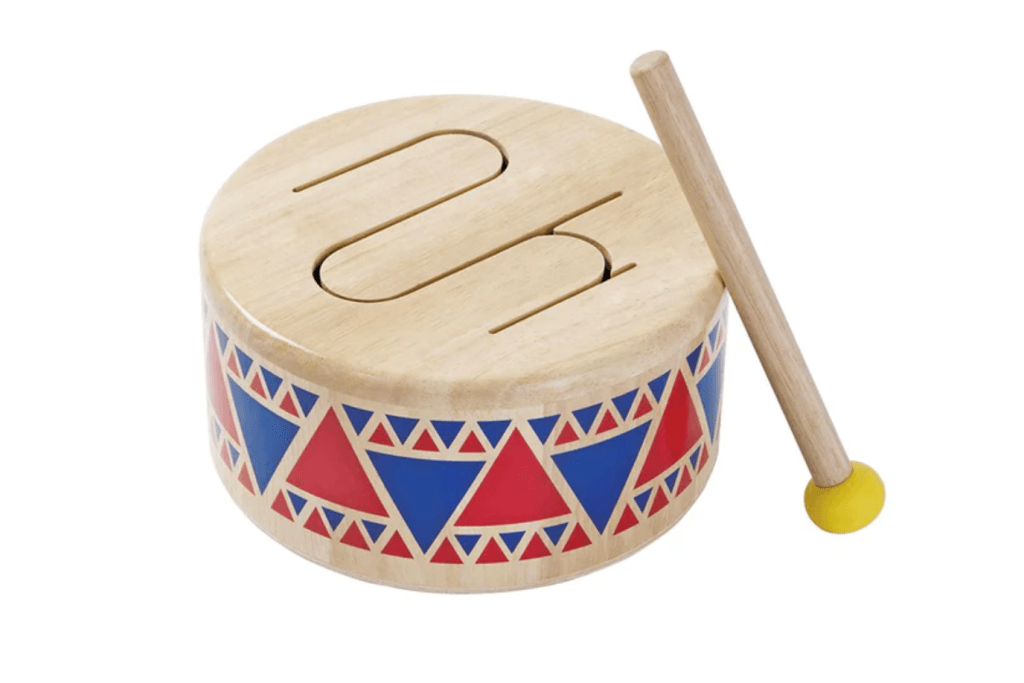 Wooden Tongue Drum for Toddlers