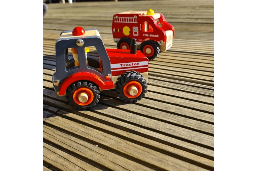 Wooden Toy Tractor